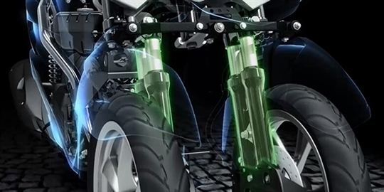 Cantilevered Telescopic Suspension 